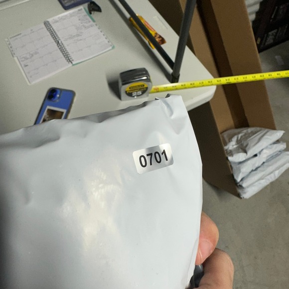 Satin Denim Men's Size 34 Blue Wash Jean Shorts Cargo Casual - Picture 7 of 7